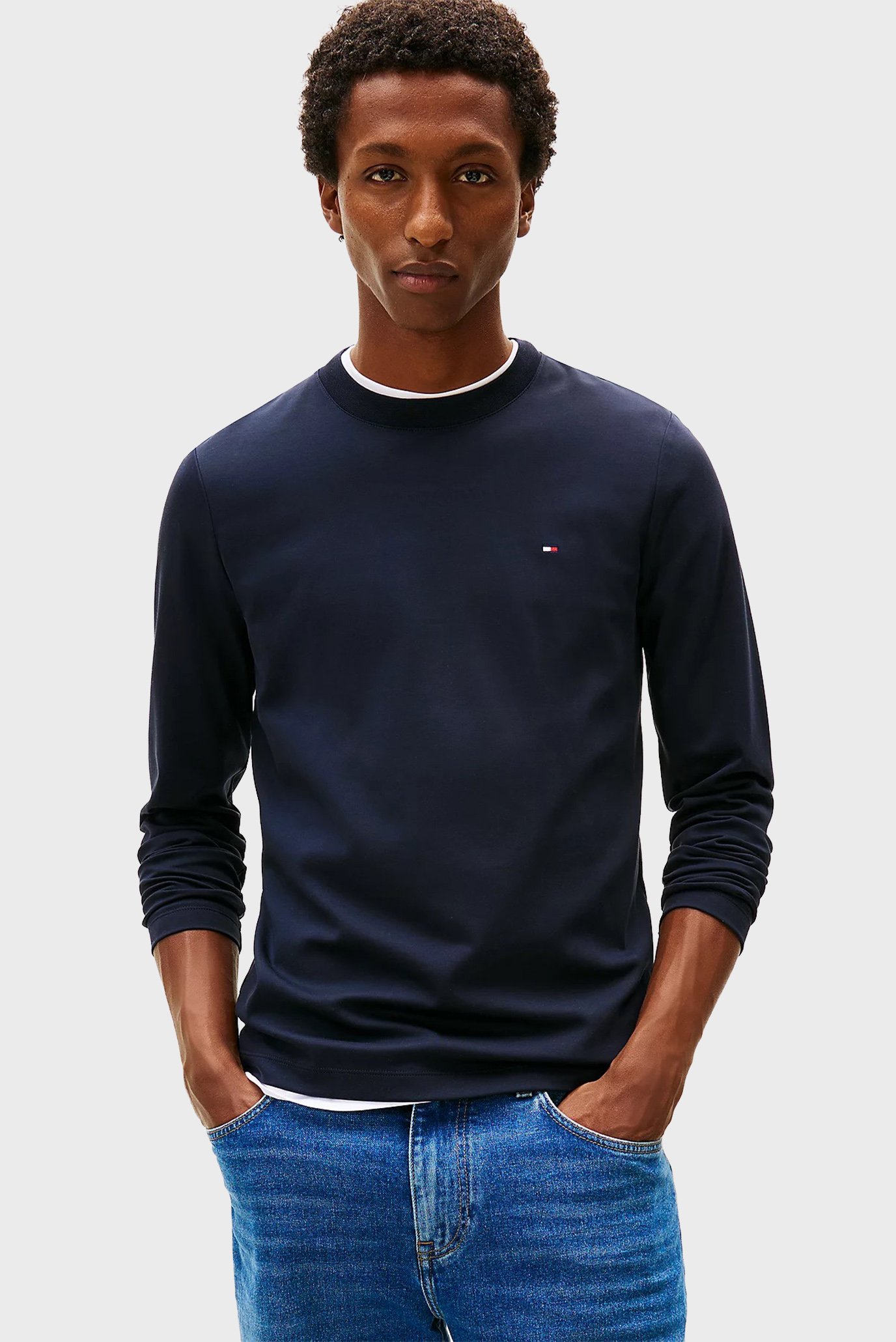 Лонгслив LUXURY INTERLOCK LS TEE 1