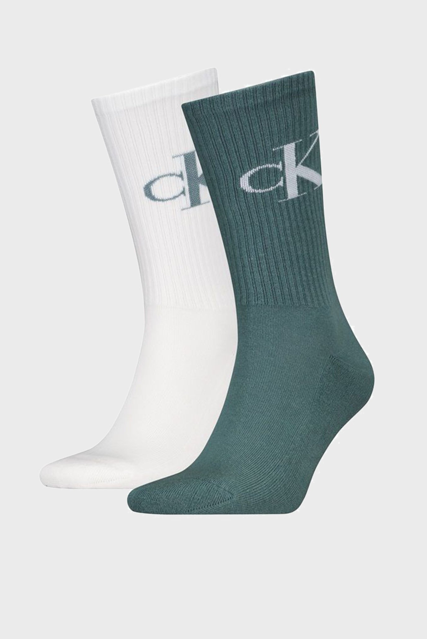 Носки/CKJ MEN SOCK 2P MONOGRAM 1