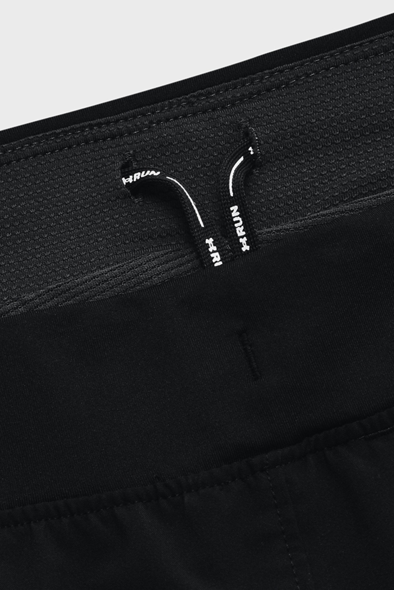 Женские черные шорты UA Iso-Chill® Run 2N1 Short 4