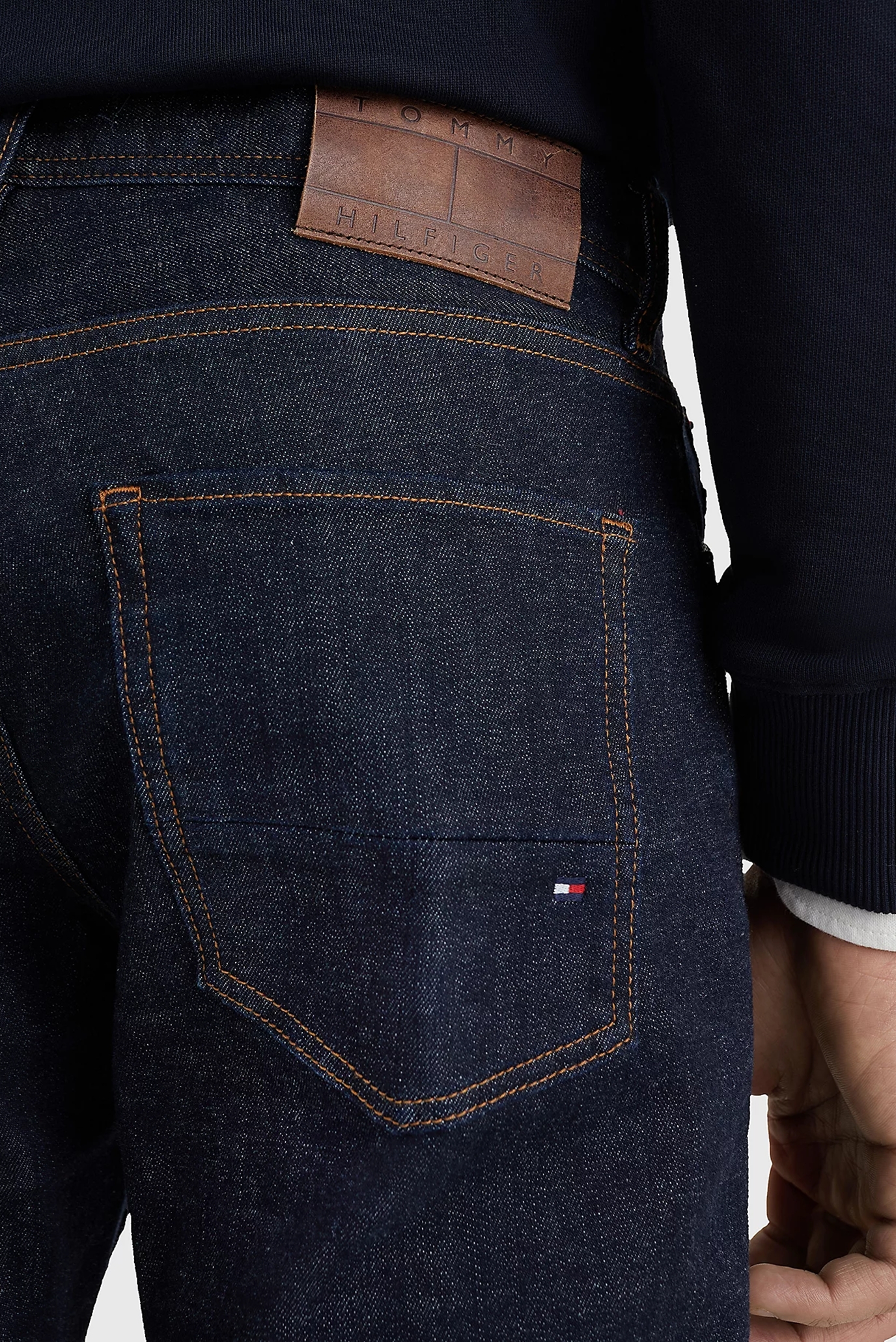 Мужские темно-синие джинсы CORE STRAIGHT DENTON OHIO RINSE 9