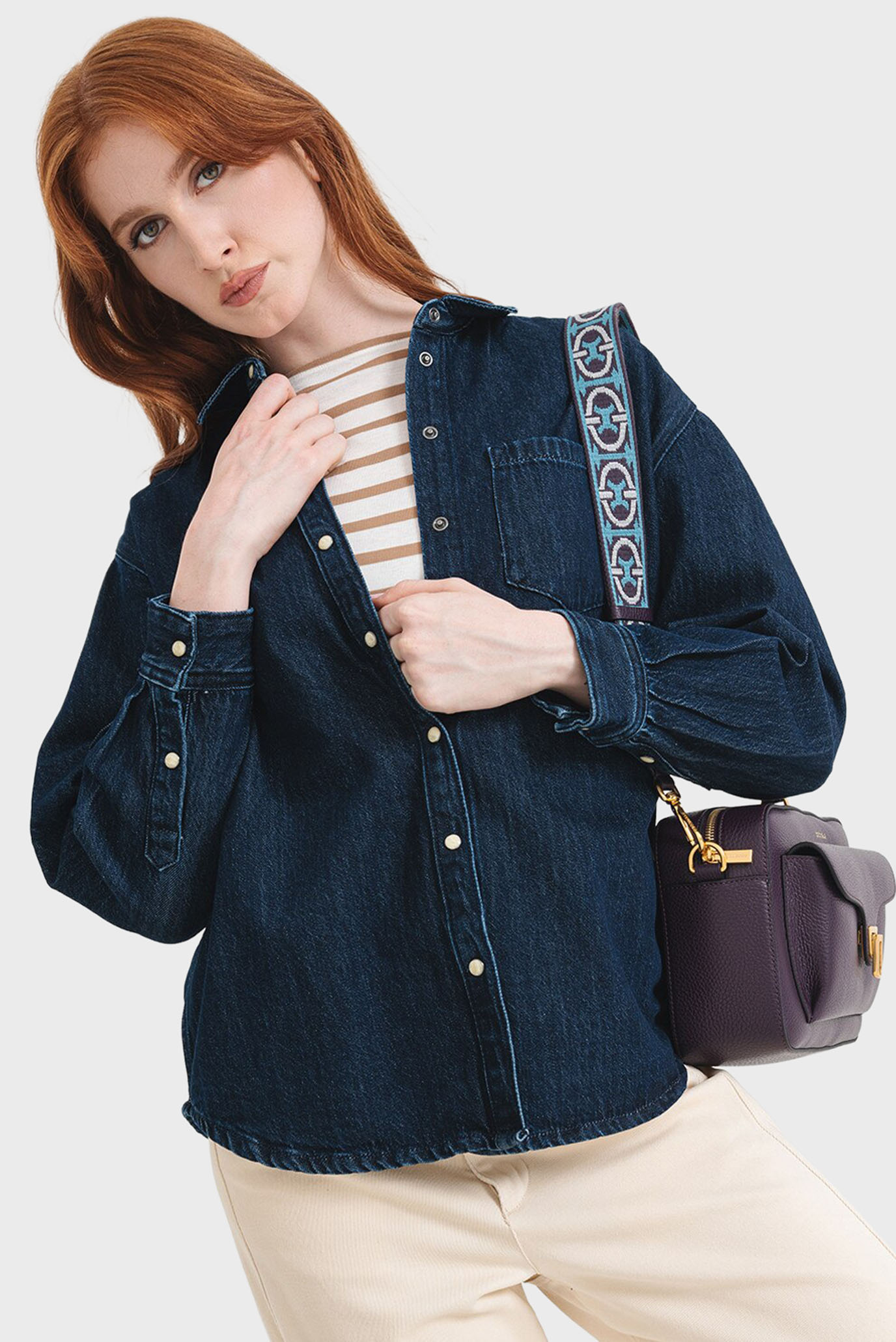 Рубашка RELAXED DENIM SHIRT MILEY 2