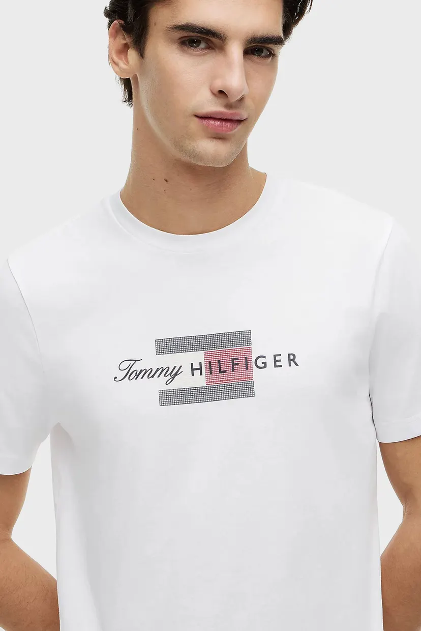 Футболка/SCRIPT FLAG REGULAR TEE 4