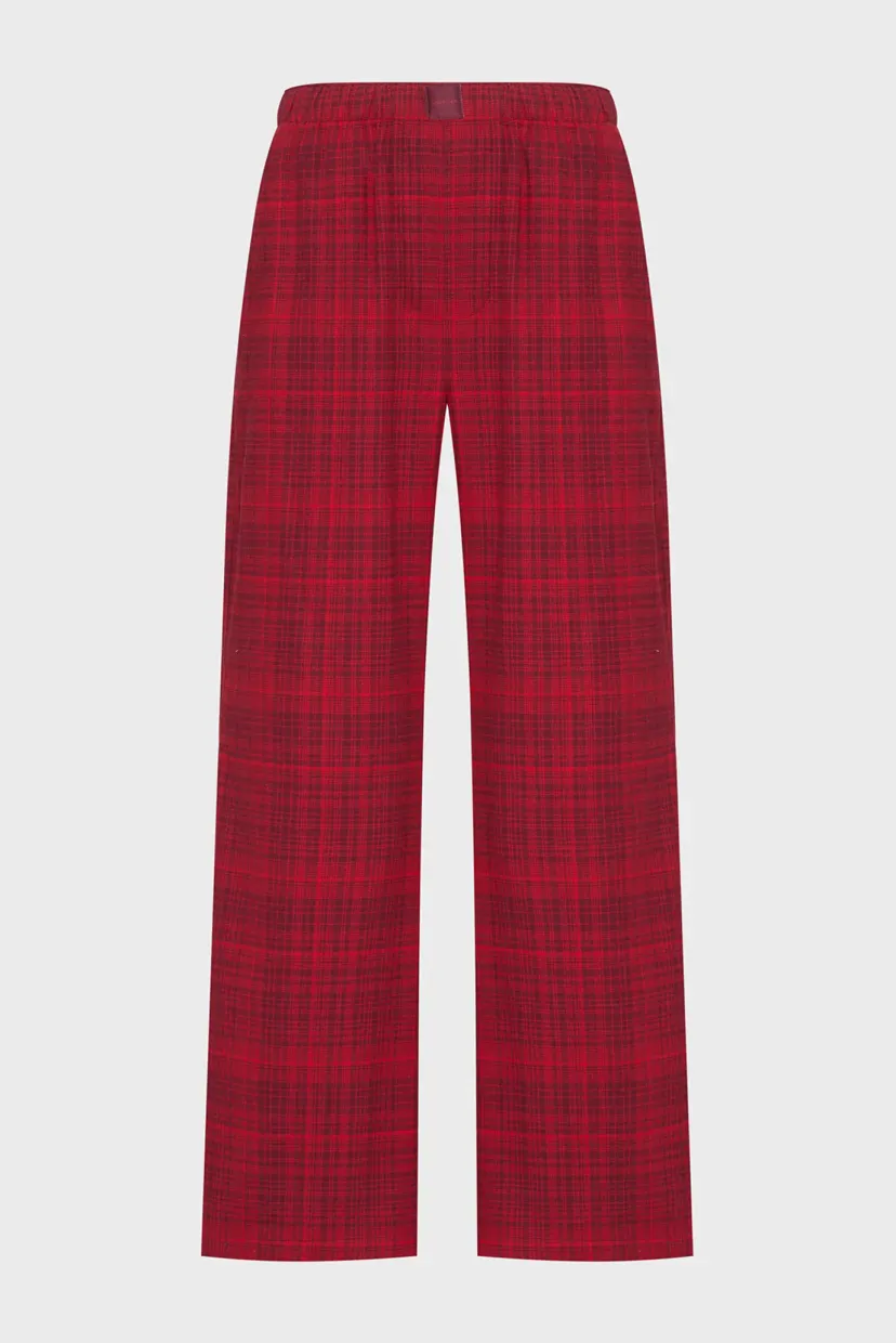 Пижама LS TEE FLANNEL PANT SET 3