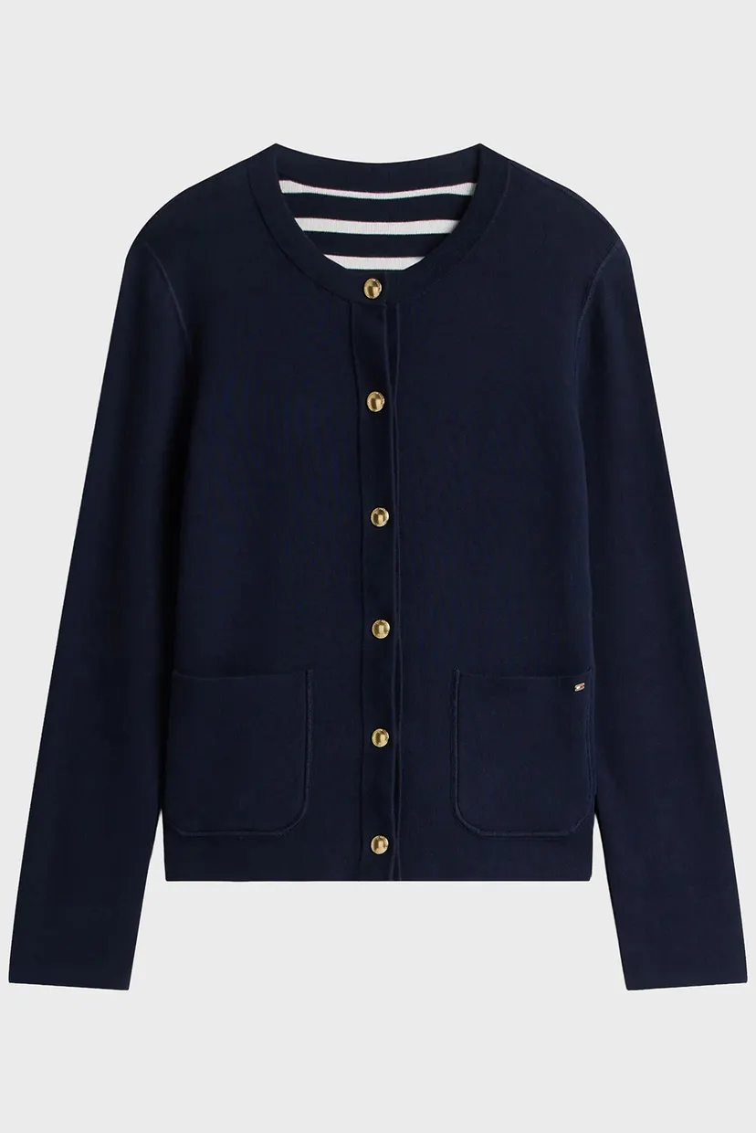 Кардиган CO JERSEY REVERSIBLE LS CARDI 7