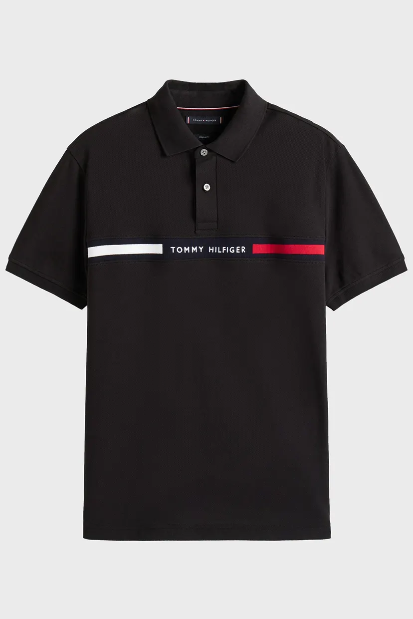 Поло HILFIGER CHEST INSERT REG POLO 5