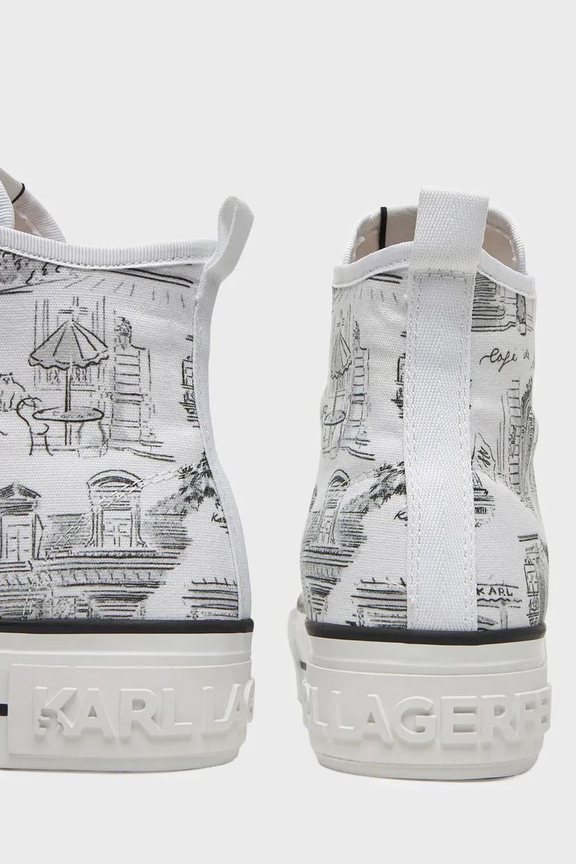 Кеды KAMPUS MAX Jorge Parra Print Hi 6