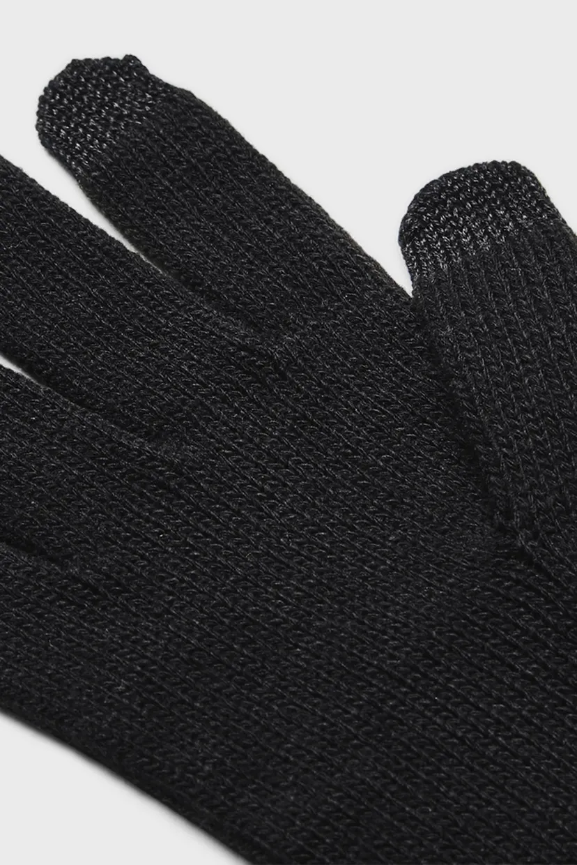 Женские черные перчатки UA Around Town Gloves 6