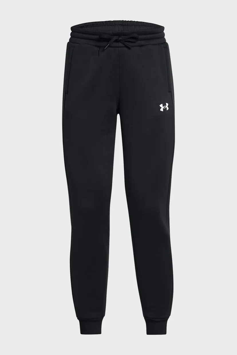 Женские черные спортивные брюки UA Armour Fleece Jogger 5