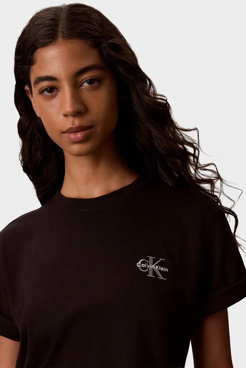 Футболка/SS BOXY LEFT CHEST MONOLOGO TEE 4