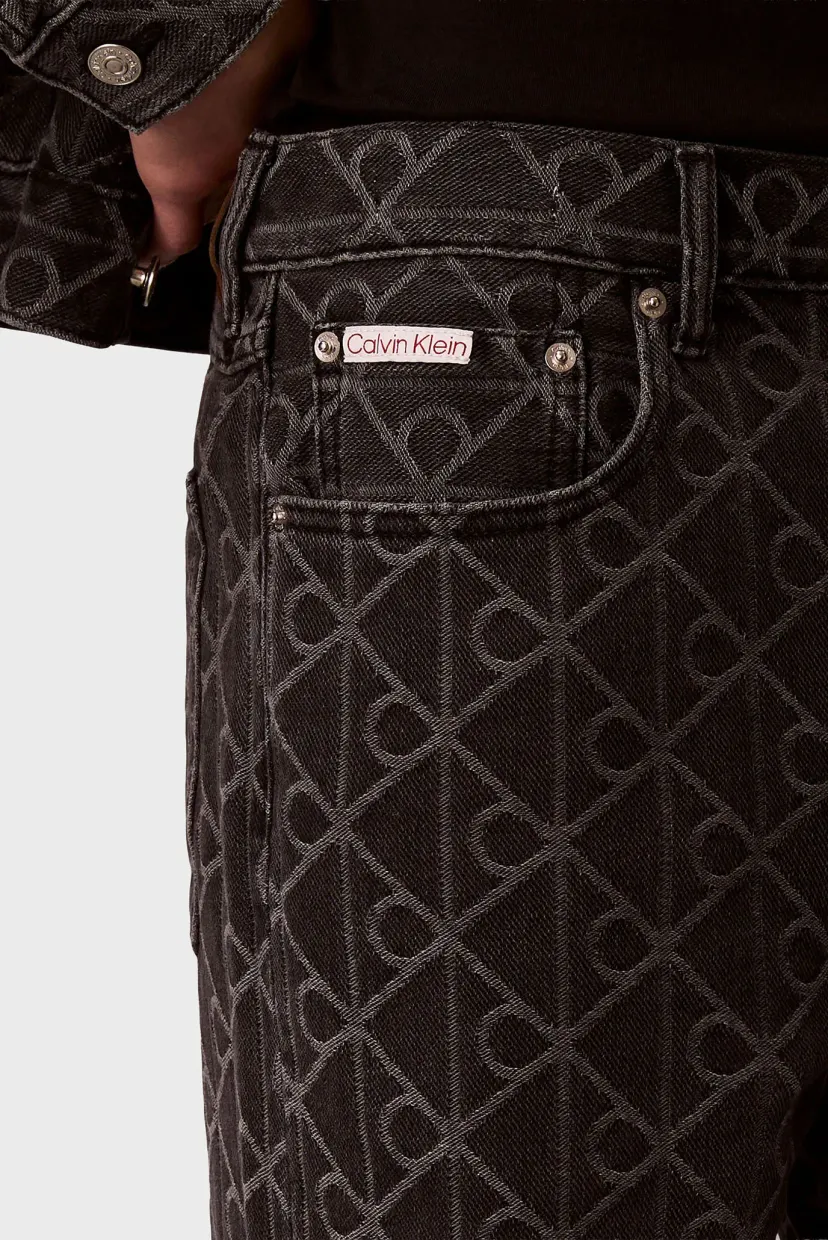 Джинсы/90S STRAIGHT BLACK EMBLEM JACQUA 6