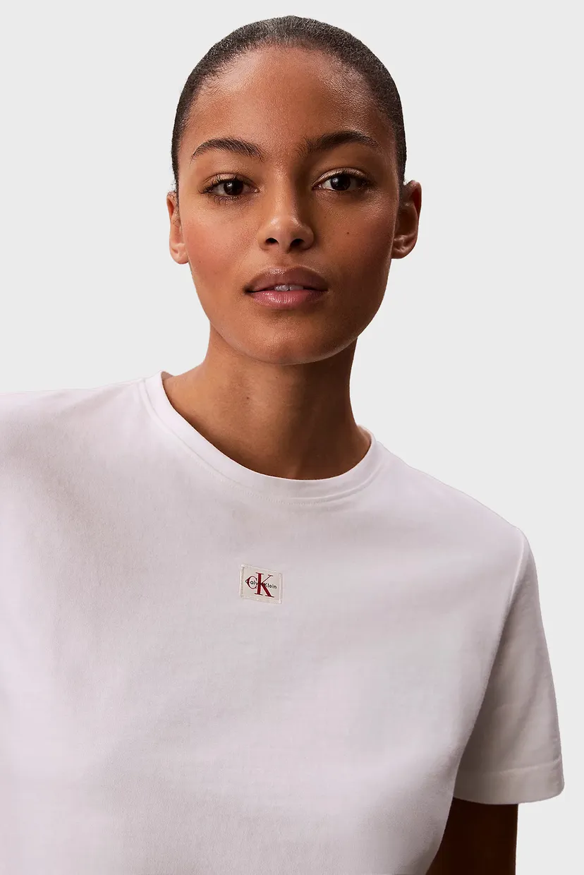Футболка SS WOVEN LABEL CLASSIC FIT TEE 4