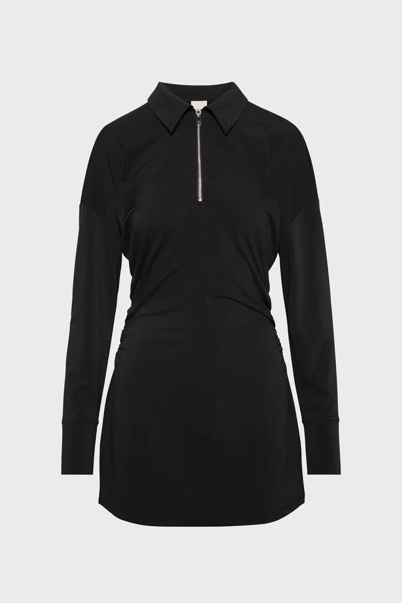 Платье LS CREPE JERSEY POLO MINI DRESS 6