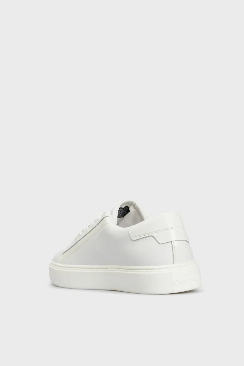 Мужские белые кожаные сникерcы LOW TOP LACE UP LTH 5