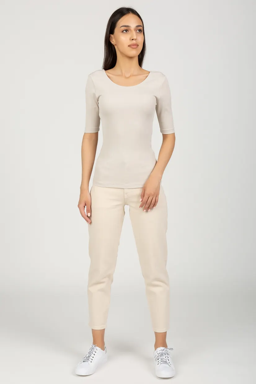 Лонгслив REVEAL RIB 1 2 SLEEVE JERSEY TOP 5
