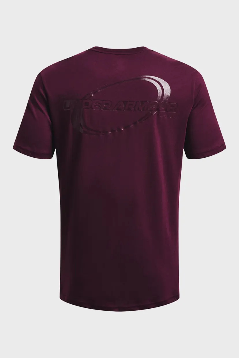 Мужская бордовая футболка UA SPORTSTYLE NOVELTY SS 6