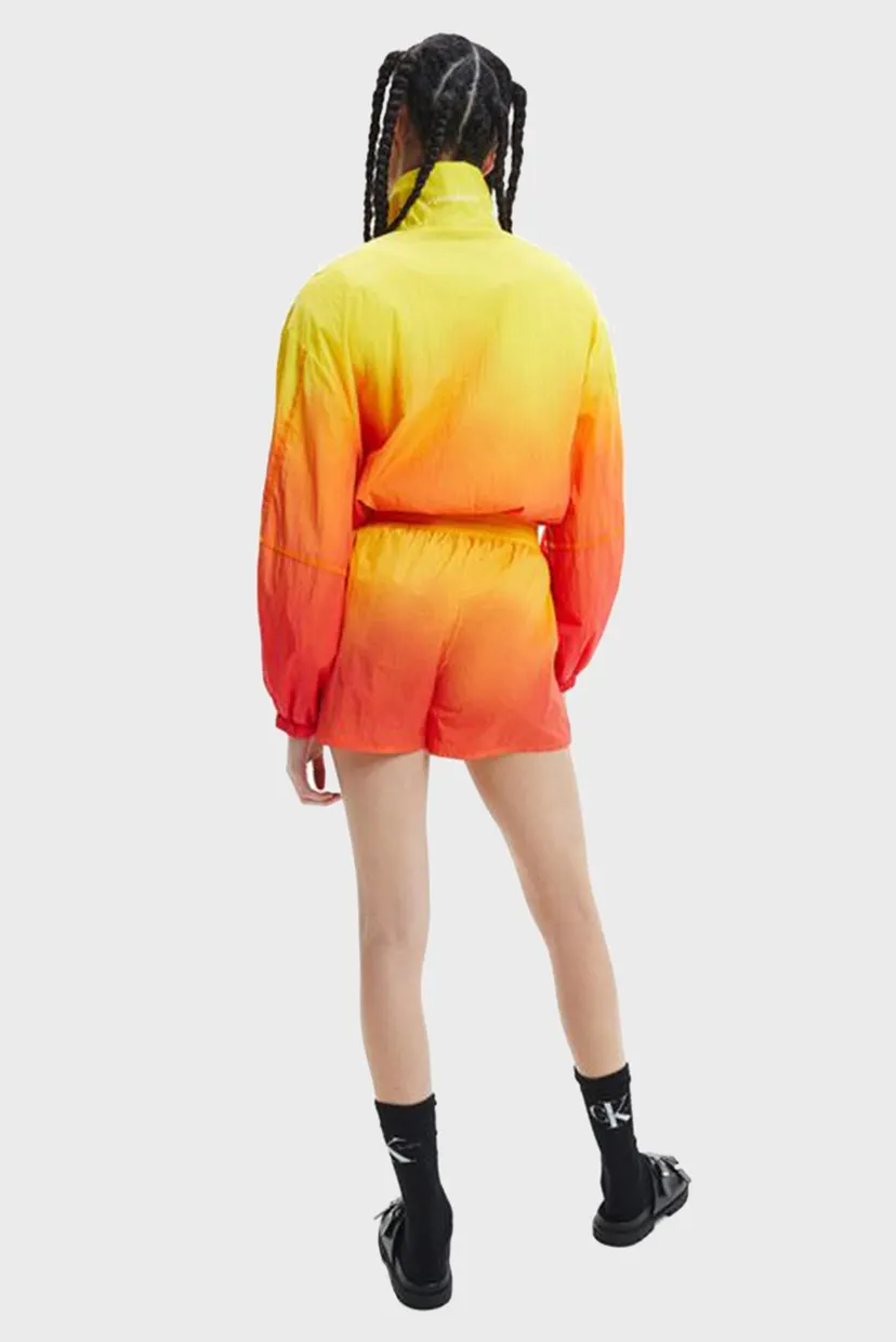 Женская оранжевая ветровка DIP DYE WINDBREAKER 8