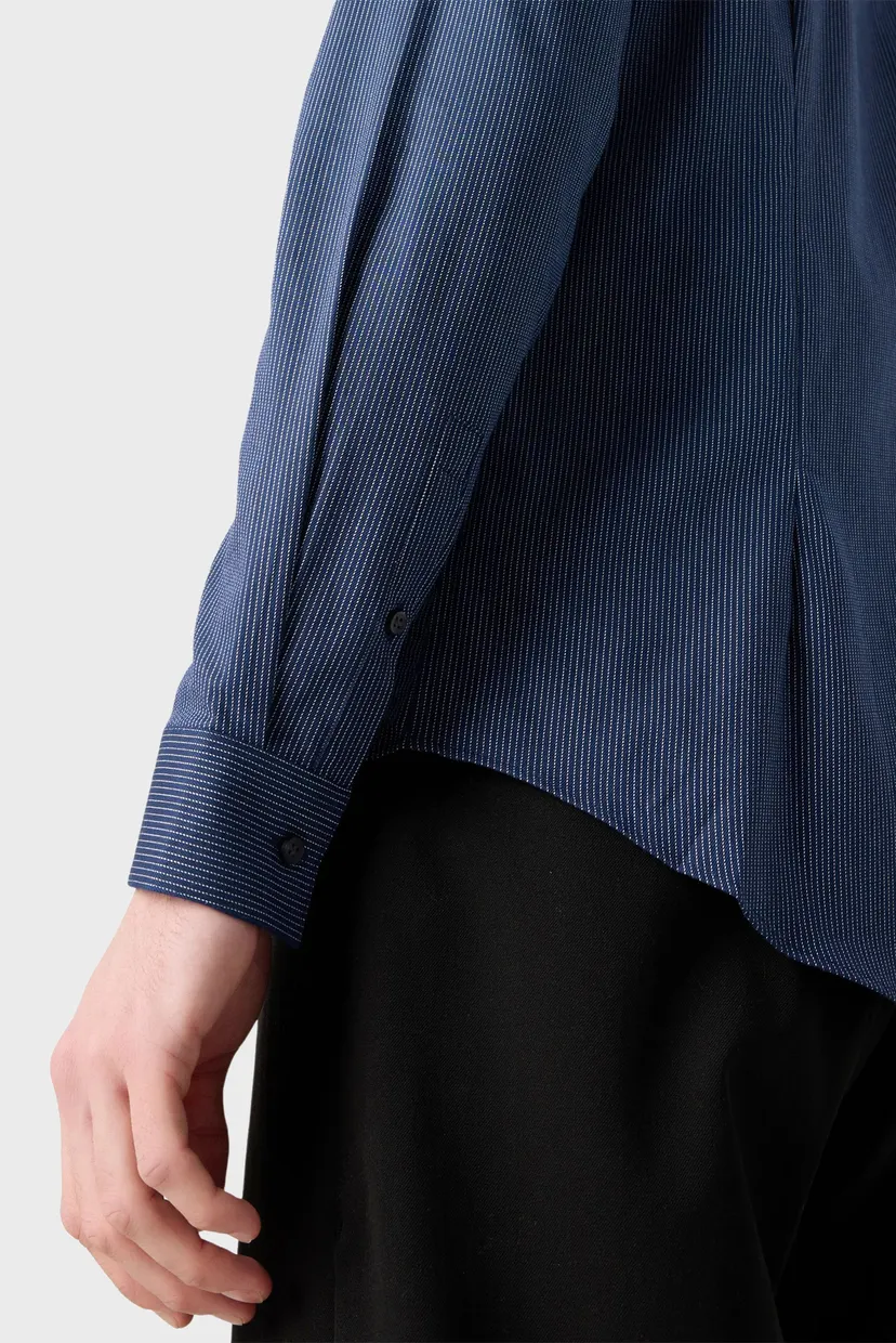 Рубашка BUSINESS STRIPE SLIM SHIRT 5