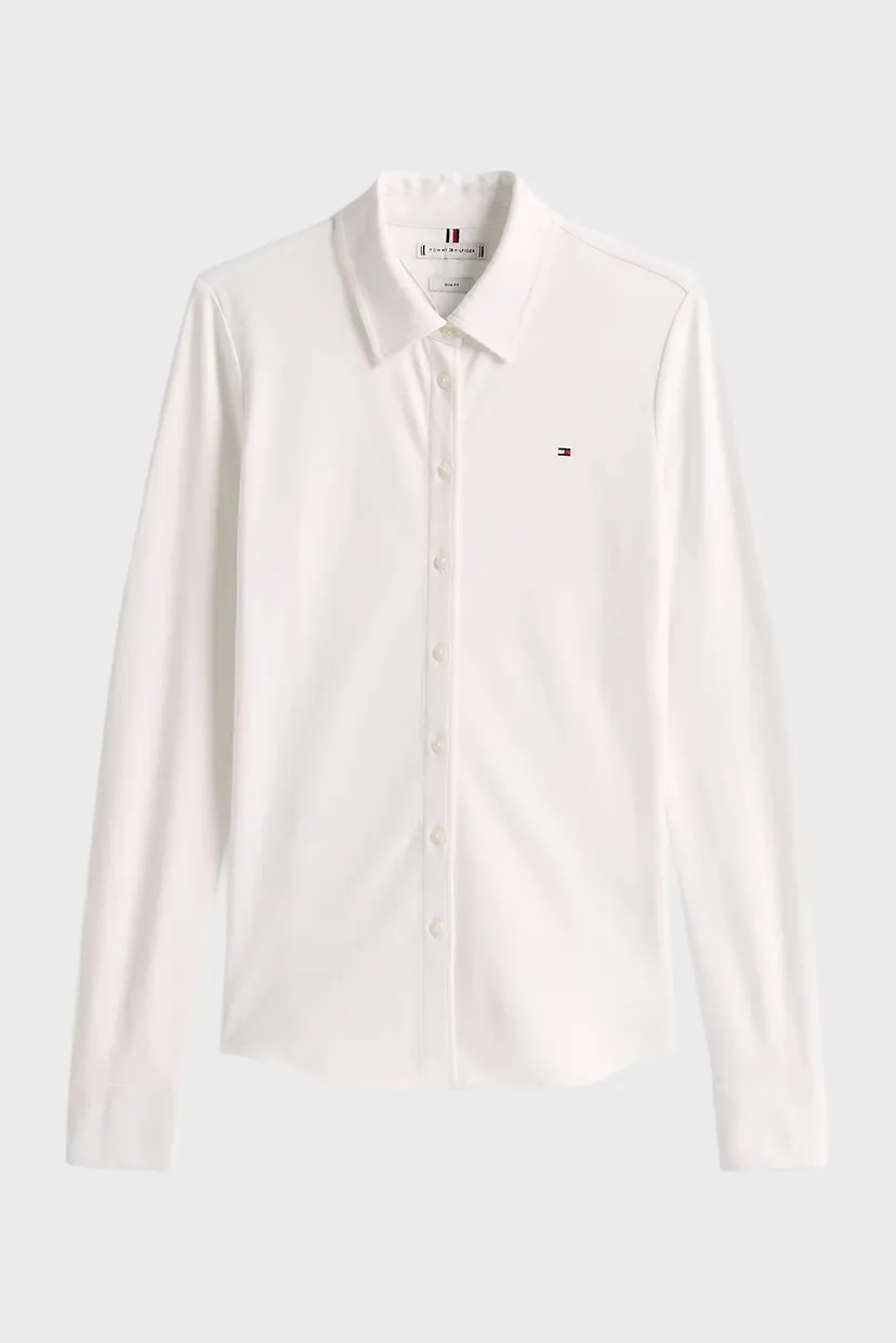 Рубашка/1985 SLIM PIQUE LS SHIRT 5