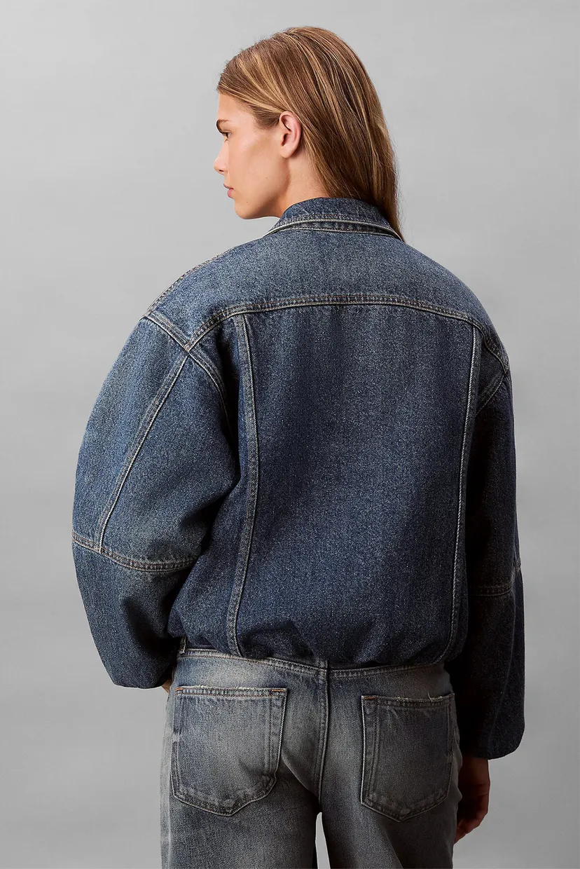 Куртка джинсовая DENIM BUBBLE JACKET TINTED ORCHA 3
