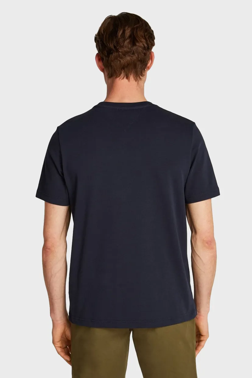 Мужская темно-синяя футболка HILFIGER FLAGS TEE 3