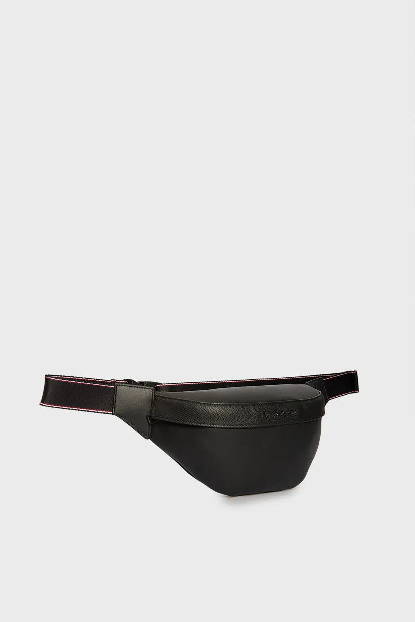 Мужская черная поясная сумка TH CORP BUMBAG 3