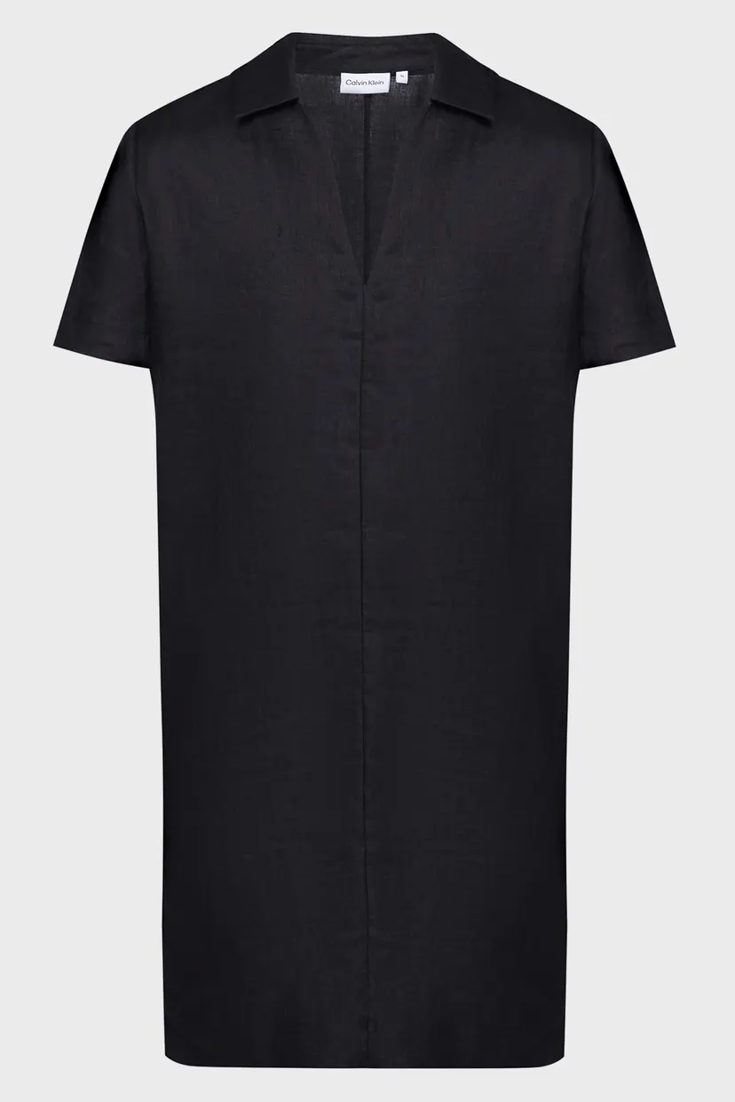 Платье LINEN SHORTSLEEVE  MINI DRESS 11