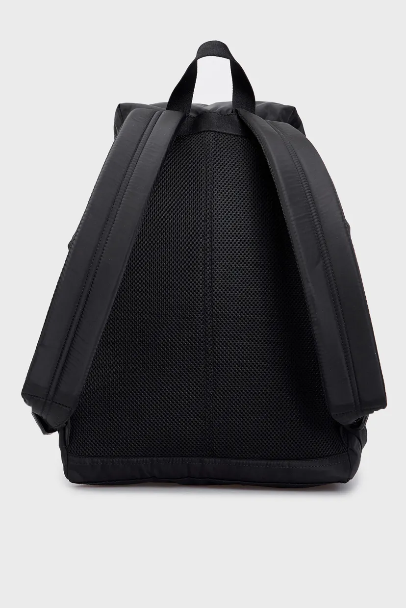 Мужской черный рюкзак QUILTED FLAP 4