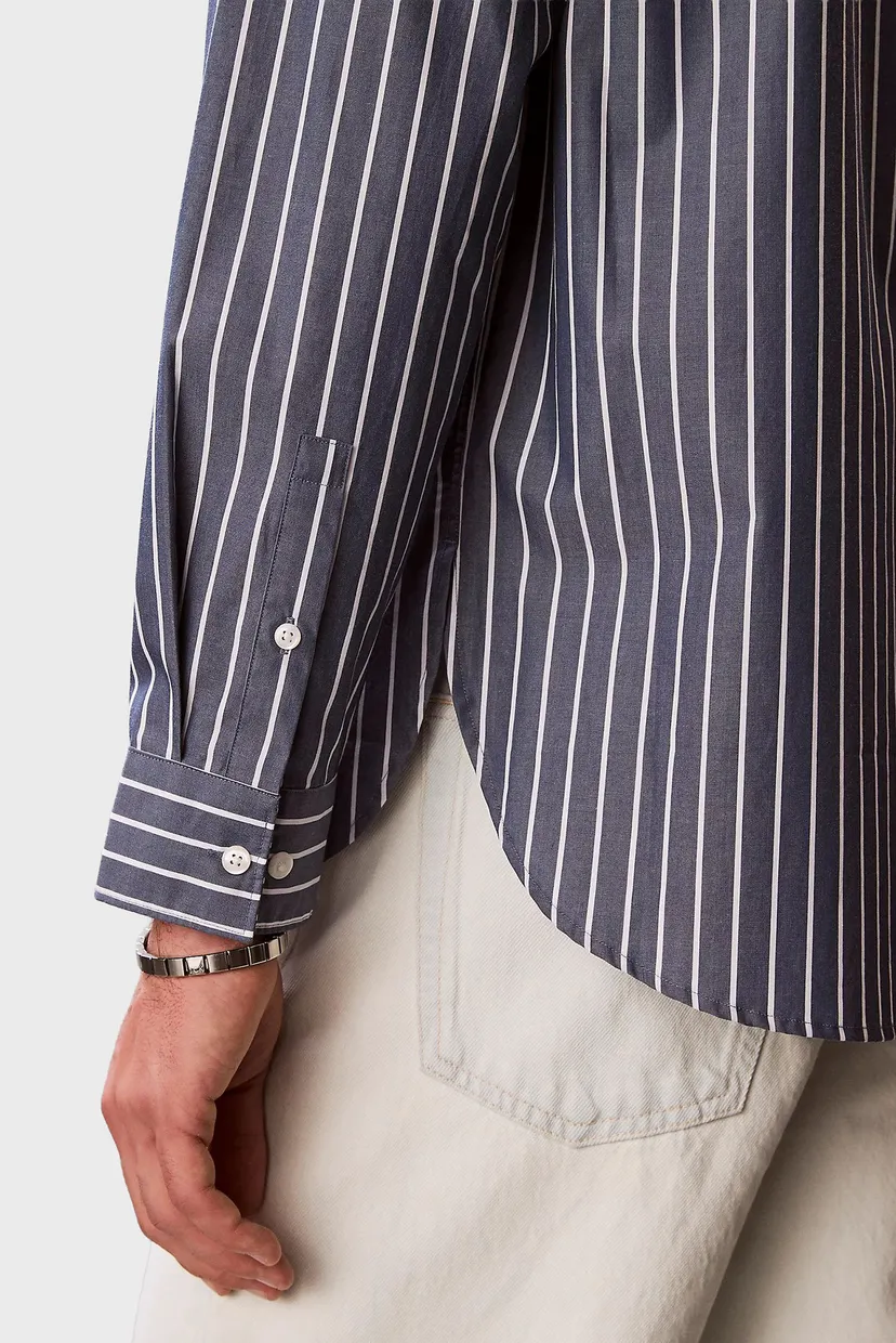 Рубашка/LS YD STRIPE WASHED POPLIN RLXD 6