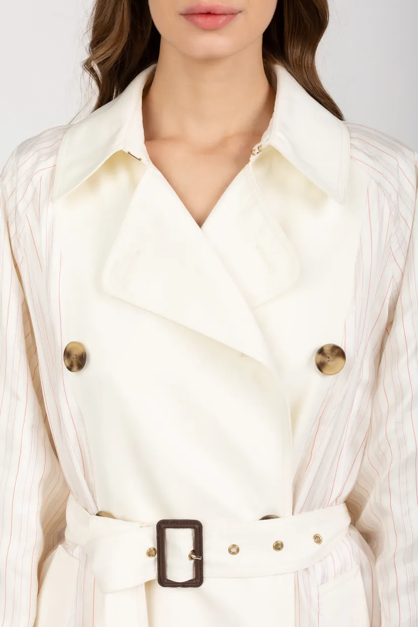 Плащ THL REVERSIBLE STRIPE TRENCH 5