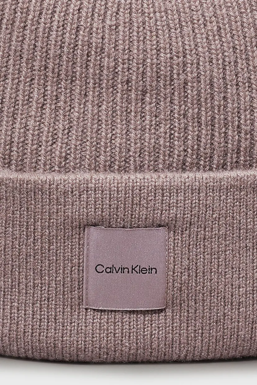 Шапка CASHMERE CHUNKY OPEN RIB BEANIE 4