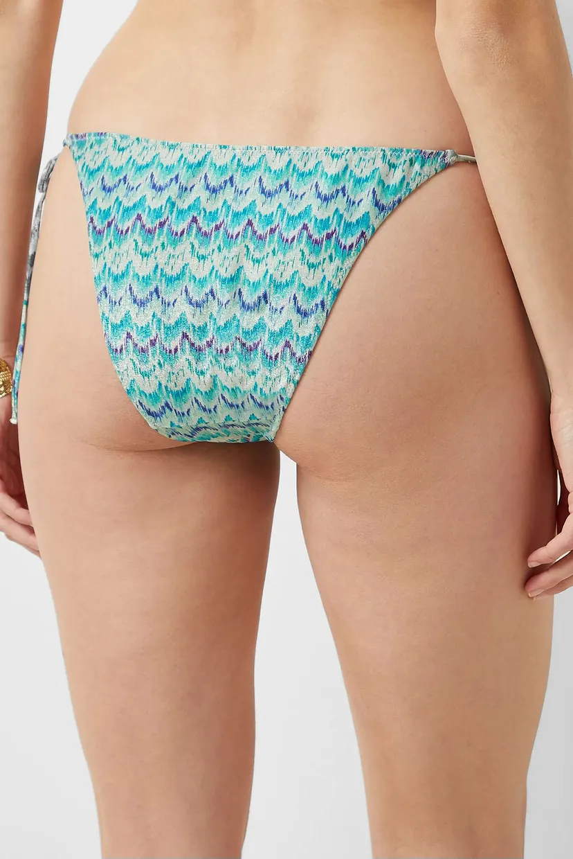 Купальник низ BOALI - BIKI FICELLE - PRINT BLEU 5