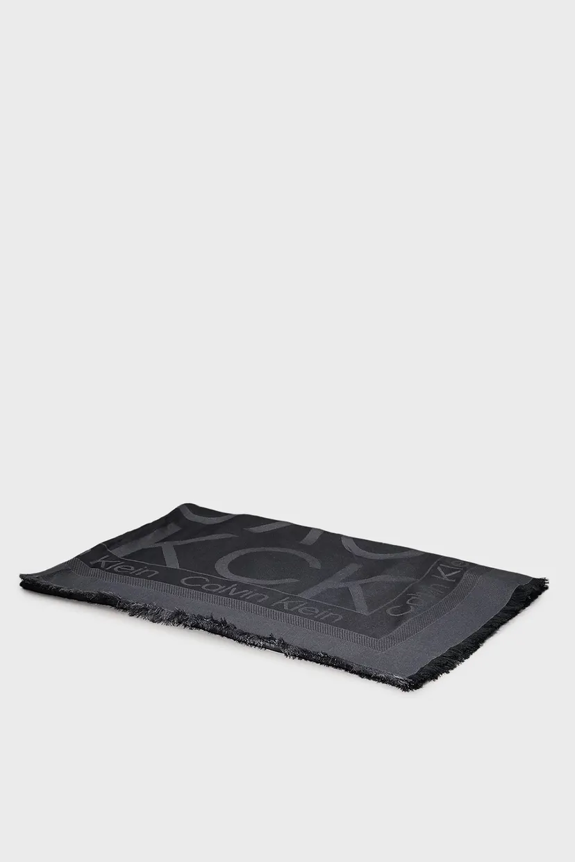 Шарф LARGE MONOGRAM JACQUARD SCARF 3