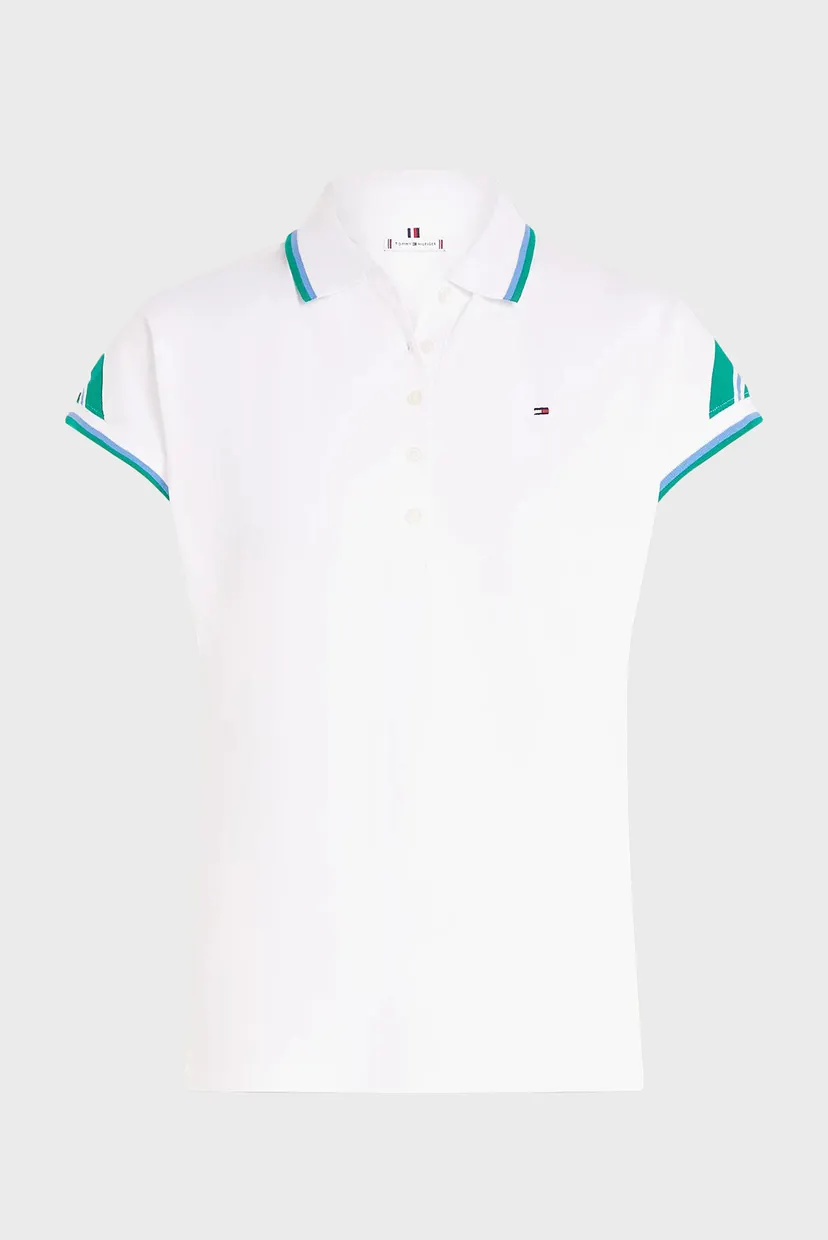 Поло REG STRIPE SLV POLO CAP SLEEVE 5