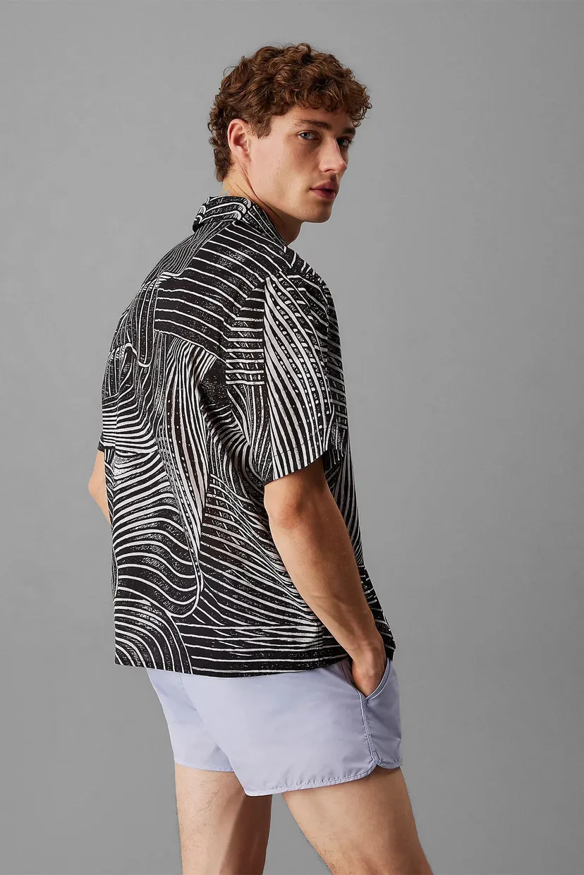 Рубашка с коротким рукавом RESORT SHIRT-PRINT 3