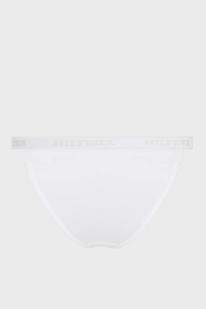 Женские белые трусики TANGA BIKINI (EXT. SIZES) 6