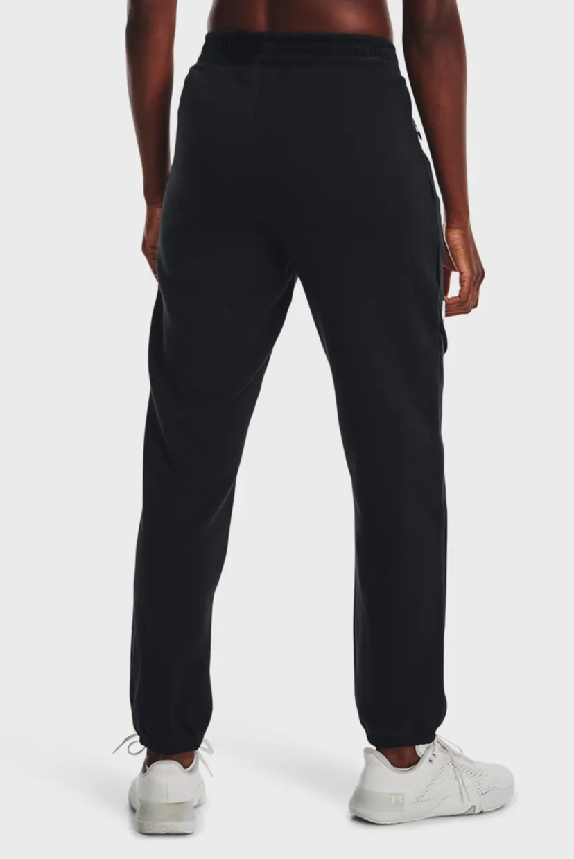 Женские черные спортивные брюки UA Journey Fleece Jogger 9