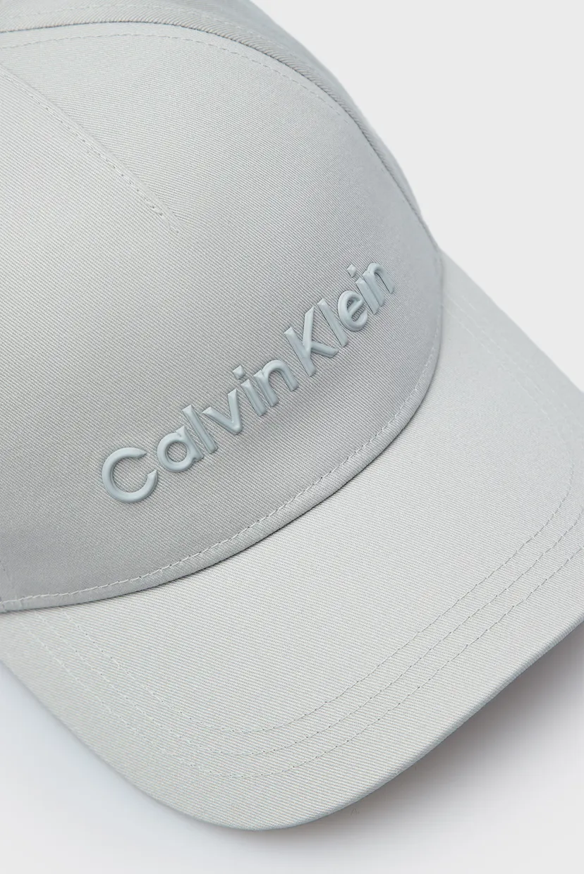 Мужская серая кепка CK MUST BB CAP 4