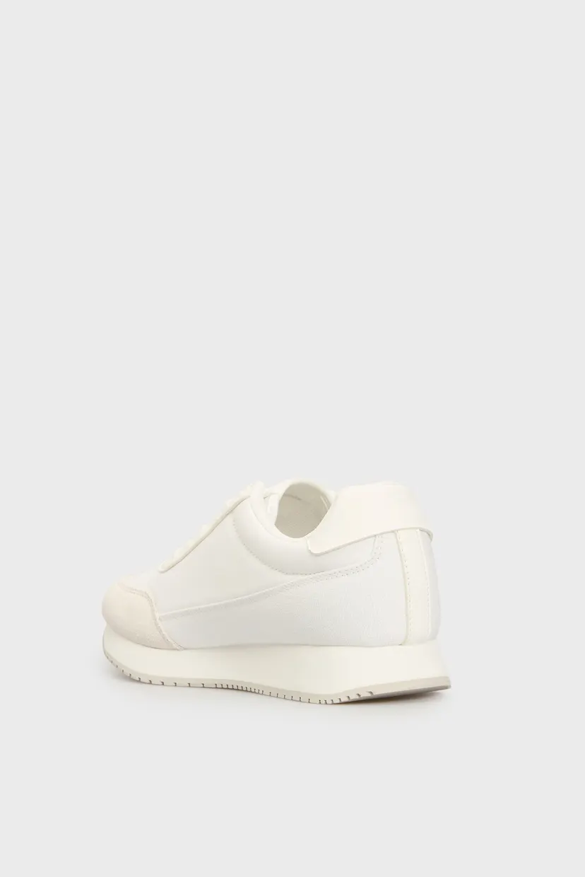 Женские белые кроссовки RETRO RUNNER LOW LACEUP CANVAS 5
