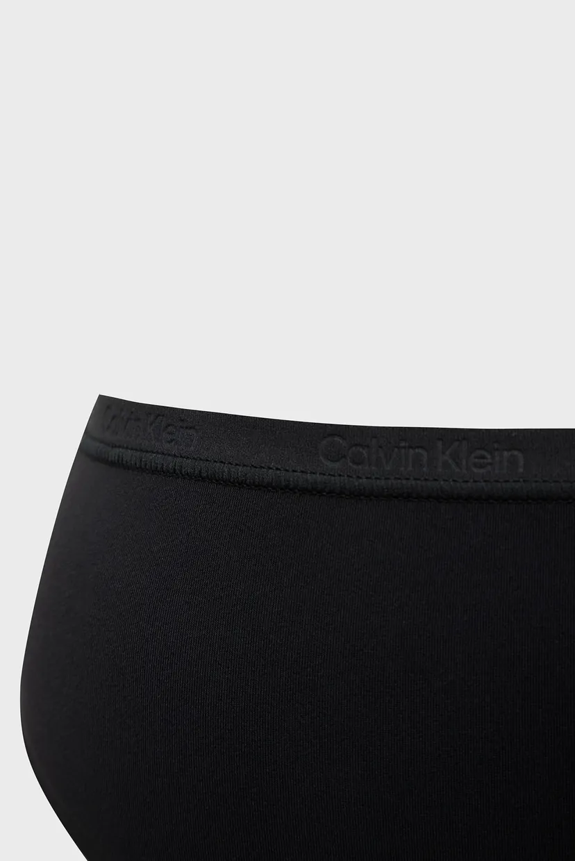 Женские черные трусики HIGH LEG BRIEF 3
