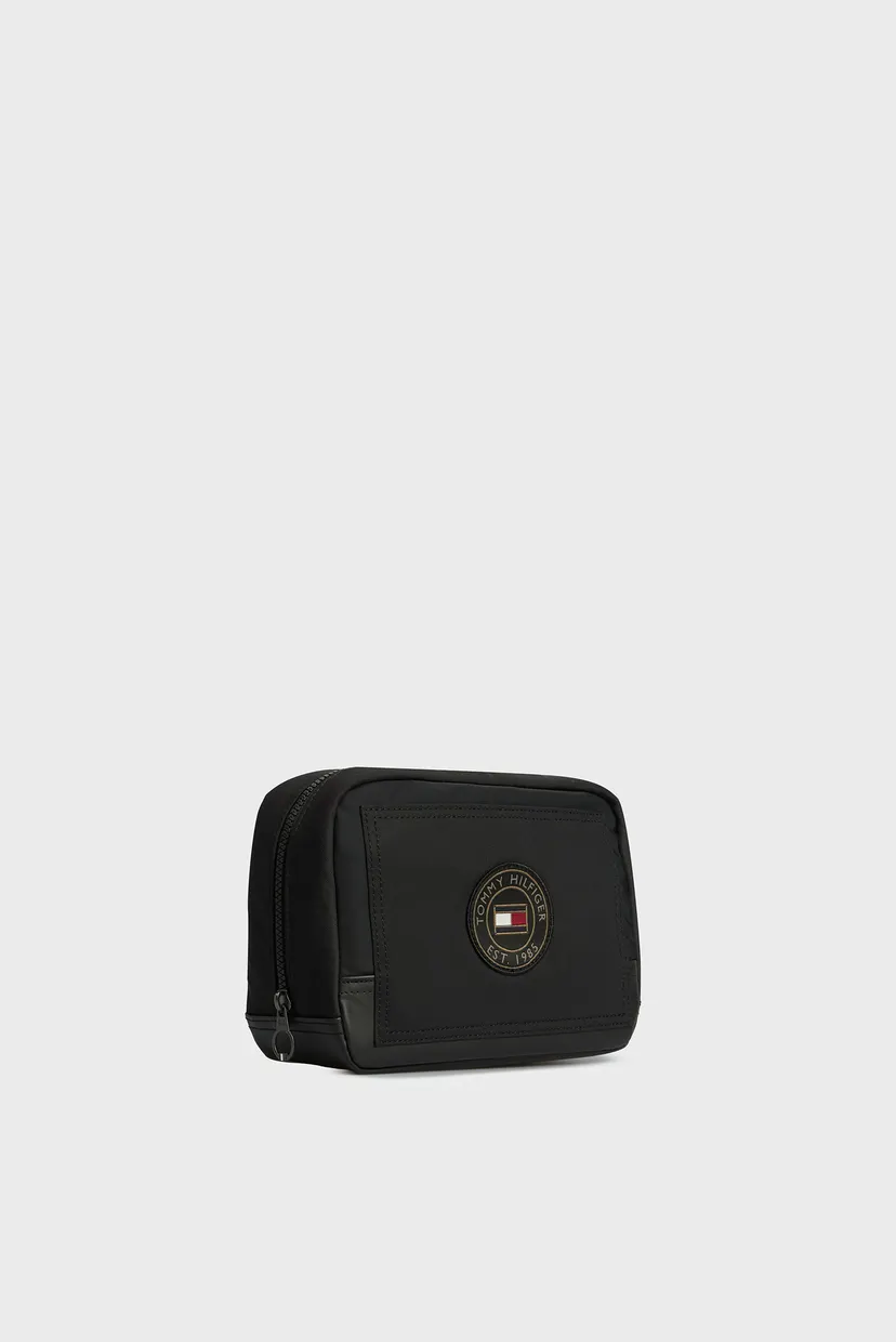Мужской черный несессер TH TEXTURE BLOCK WASHBAG 3
