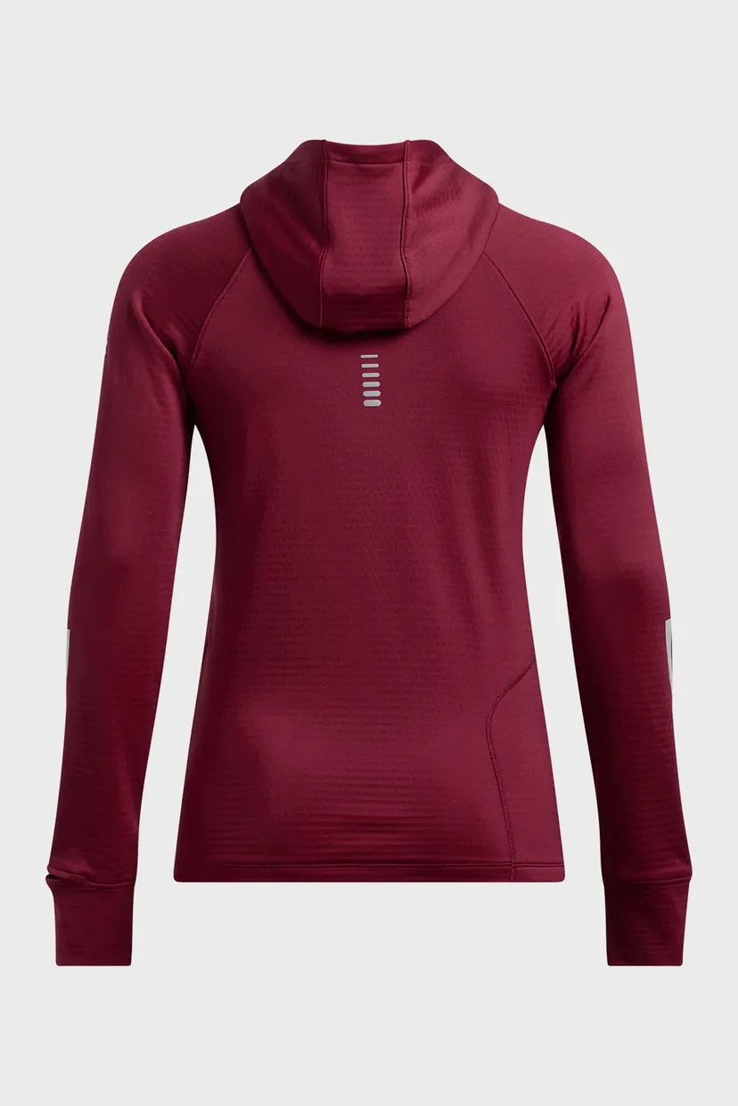 Женское бордовое худи UA LE CW Balaclava Hoodie 5