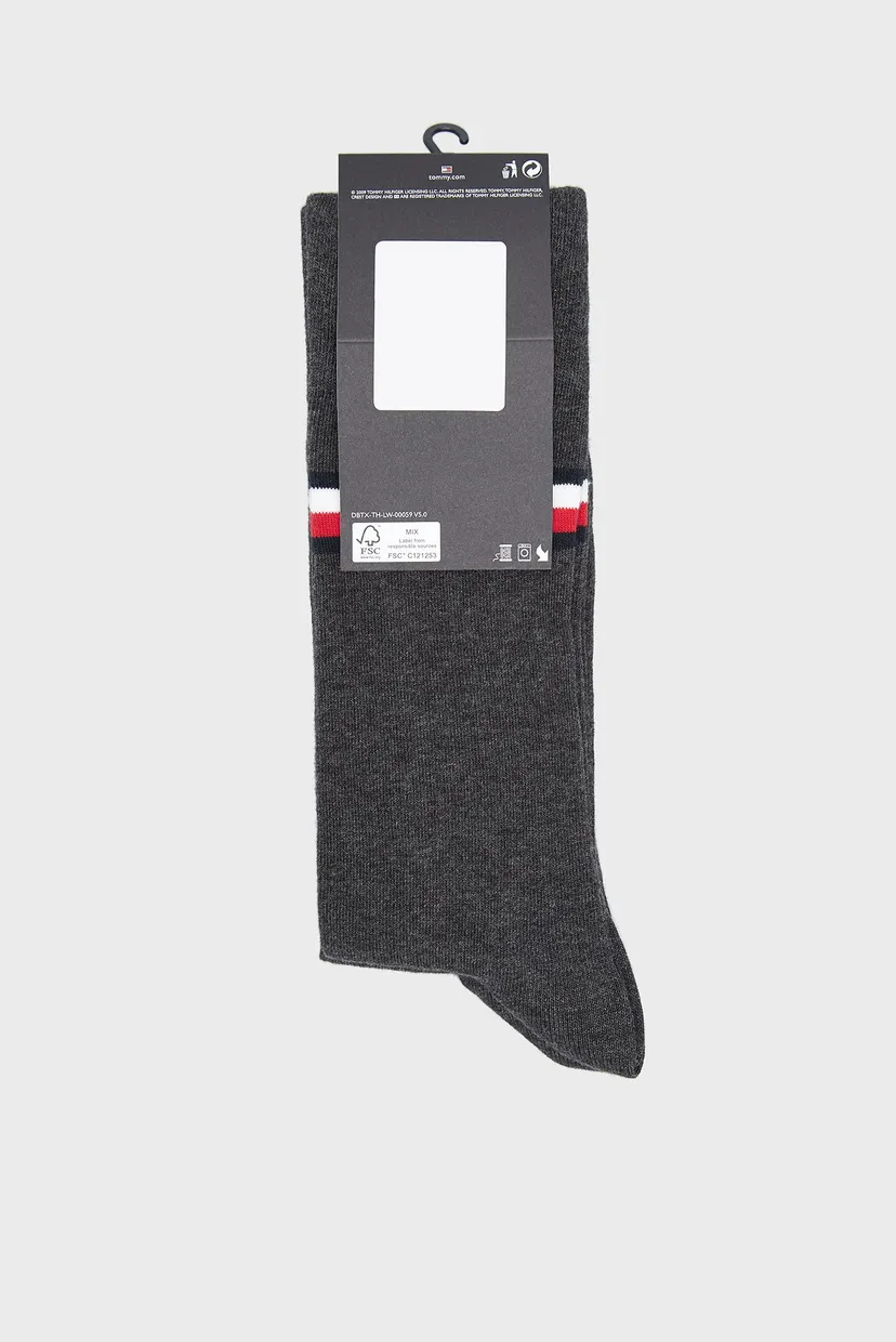 Носки TH MEN SOCK 2P ICONIC STRIPE 4