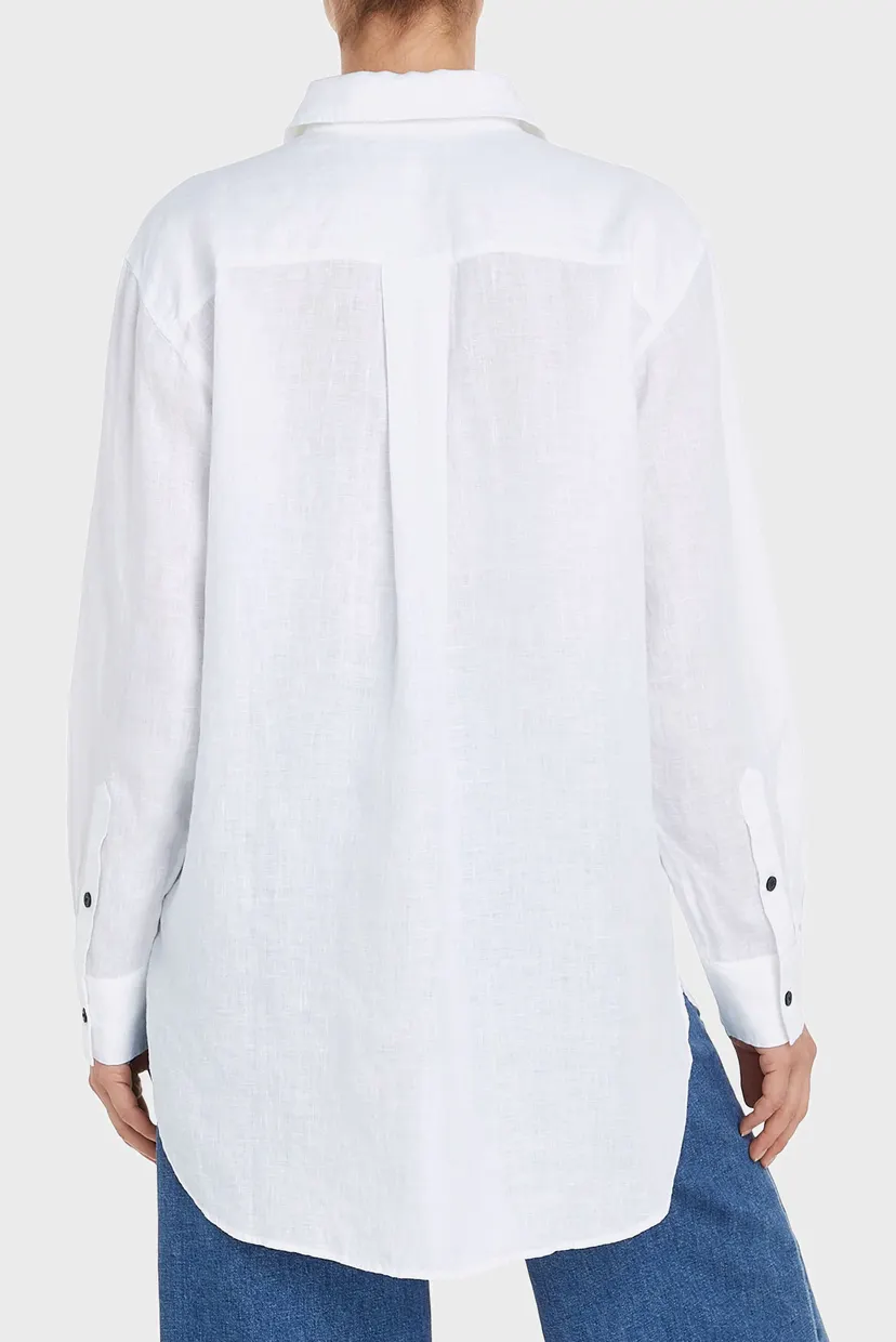 Рубашка LINEN OVERSIZED SHIRT LS 4