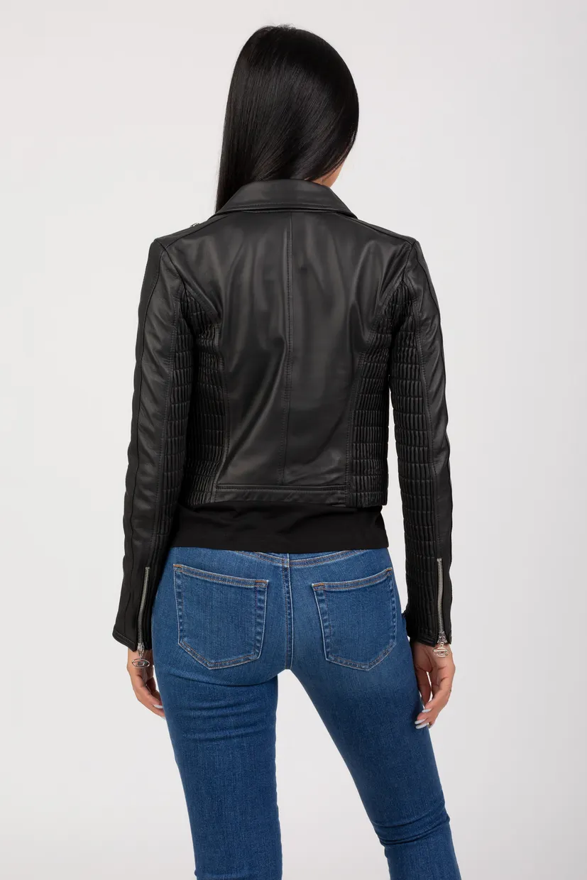 Куртка кожаная L-SASKIA JACKET 3
