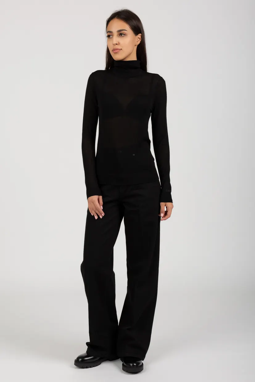 Гольф EXTRA FINE WOOL ROLL NK SWEATER 5