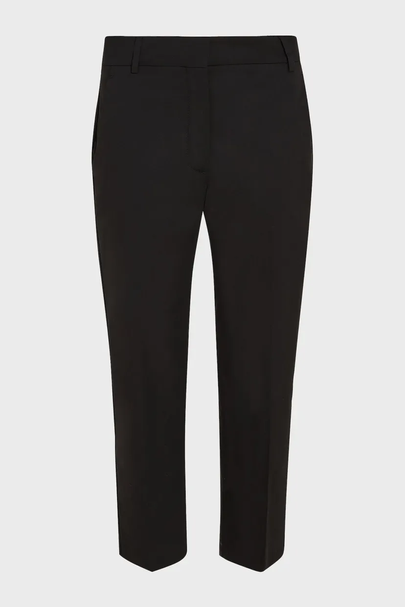 Женские черные брюки SLIM STRAIGHT CO CHINO 5