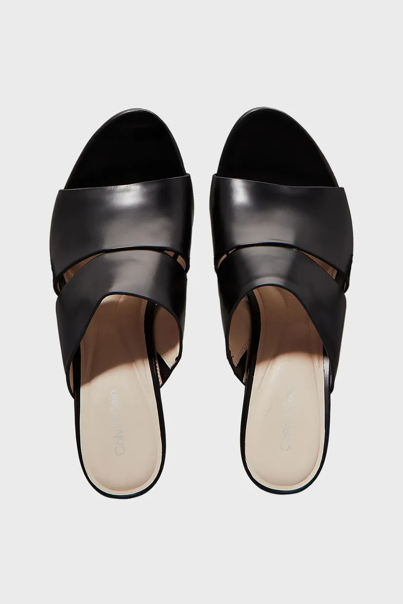 Мюли HEEL MULE 70 - LTH 2 STRAPS 4