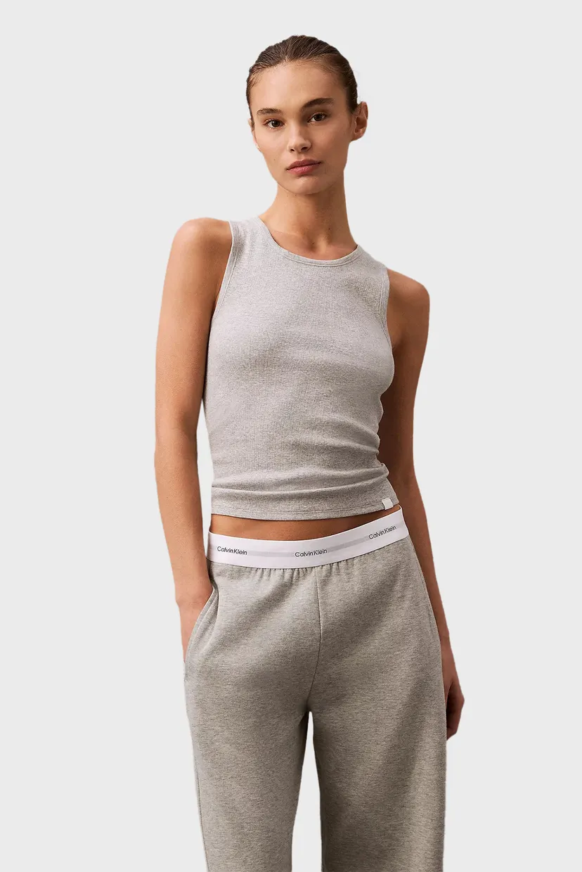 Женские серые брюки WIDE LEG PANT 5