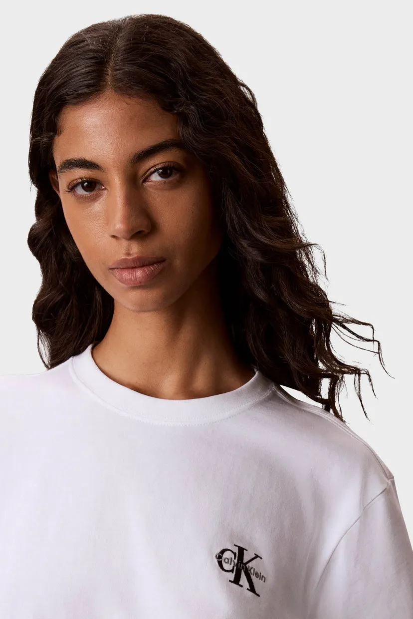 Футболка/SS BOXY LEFT CHEST MONOLOGO TEE 4