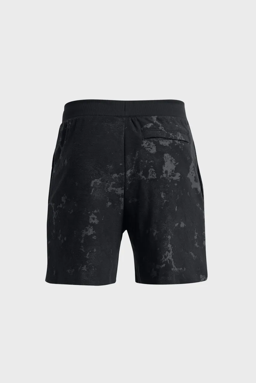 Мужские черные шорты UA Journey Terry Shorts 11